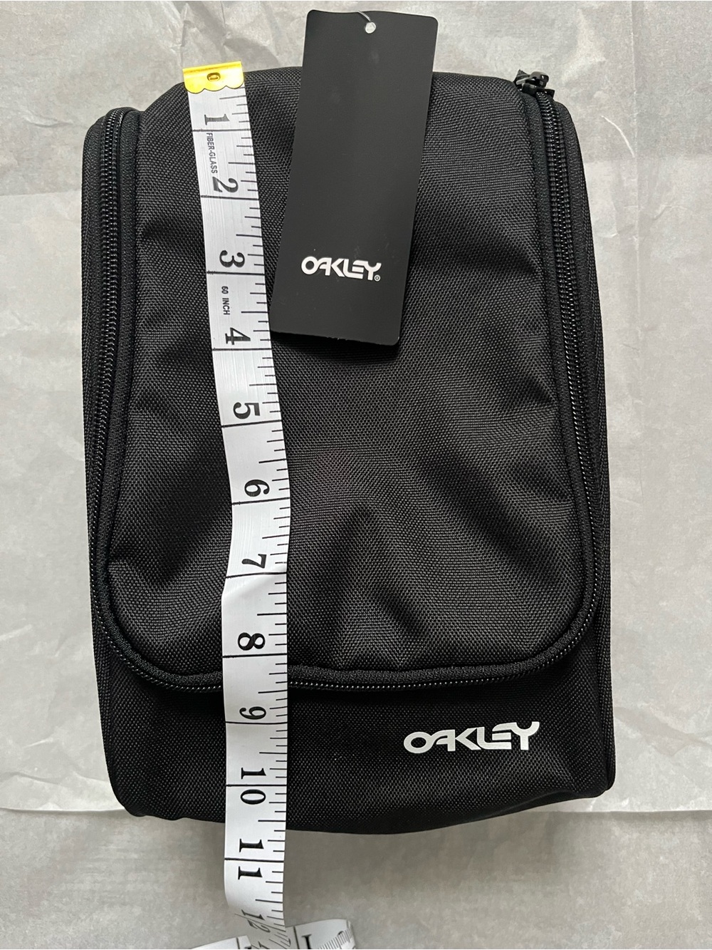 Oakley Black Travel Toiletry Organizer Pouch